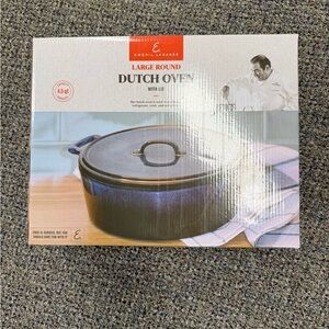 Blue Dutch Oven with Lid by Emeril Lavander. NIB